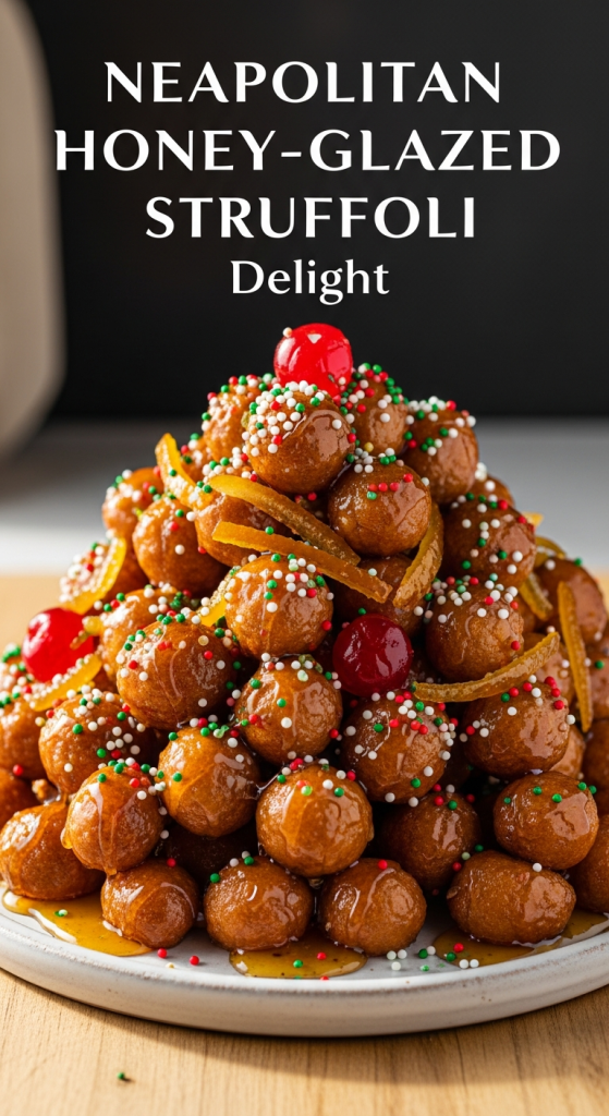 Discover Neapolitan Honey-Glazed Struffoli Delight: Golden Bites