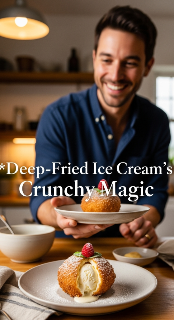 Exploring Deep-Fried Ice Cream’s Crunchy Magic Crispy Delight 