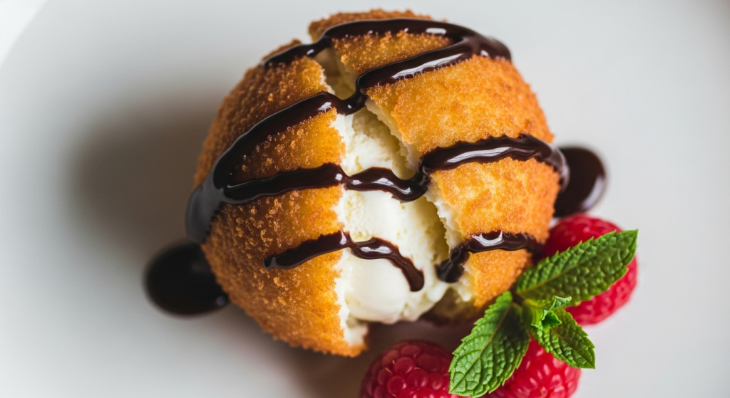 Exploring Deep-Fried Ice Cream’s Crunchy Magic Crispy Delight