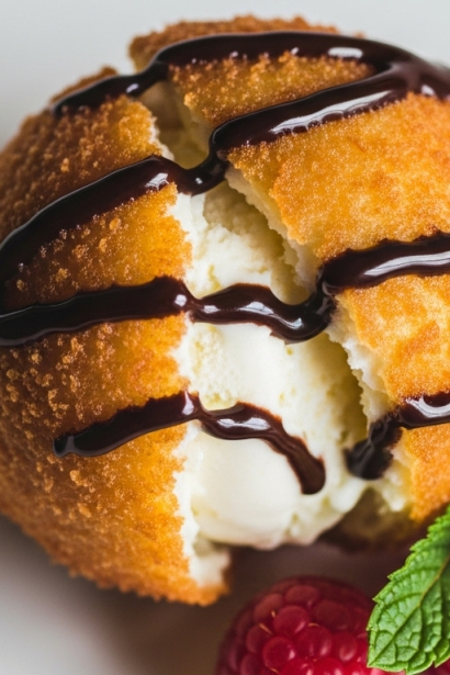 Exploring Deep-Fried Ice Cream’s Crunchy Magic Crispy Delight