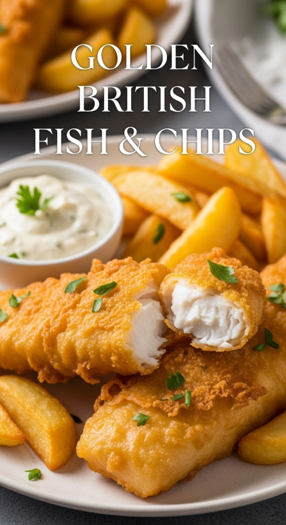 Golden British Fish & Chips: Crafting Perfect Tartar Sauce