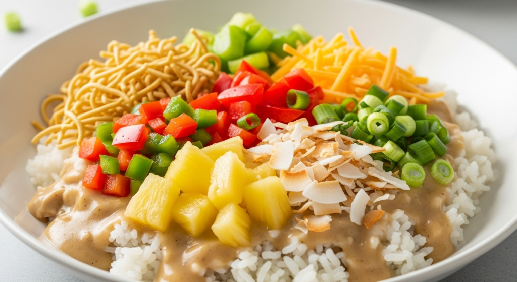 Hawaiian Haystacks: A Flavorful Island-Inspired Dinner Delight