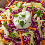 Healthy Coleslaw with Greek Yogurt Twist: Crisp & Creamy