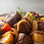 Hearty Onion Beef Stew Without Beer: A Best Flavorful Twist