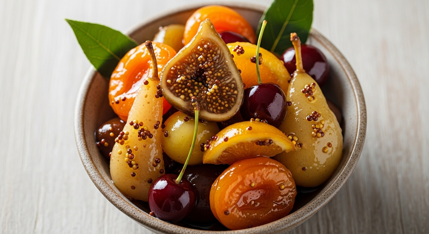 Incredible Italy’s Mustard Candied Fruit Sweet Meets Spice