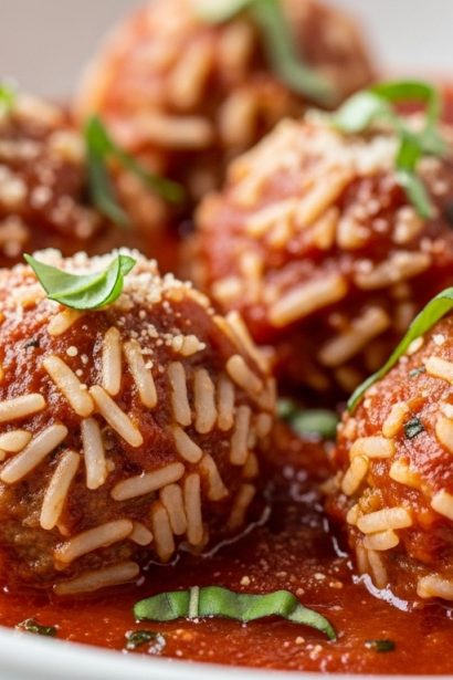 Irresistible Porcupine Meatballs in Tomato Sauce: A Hearty Classic Recipe