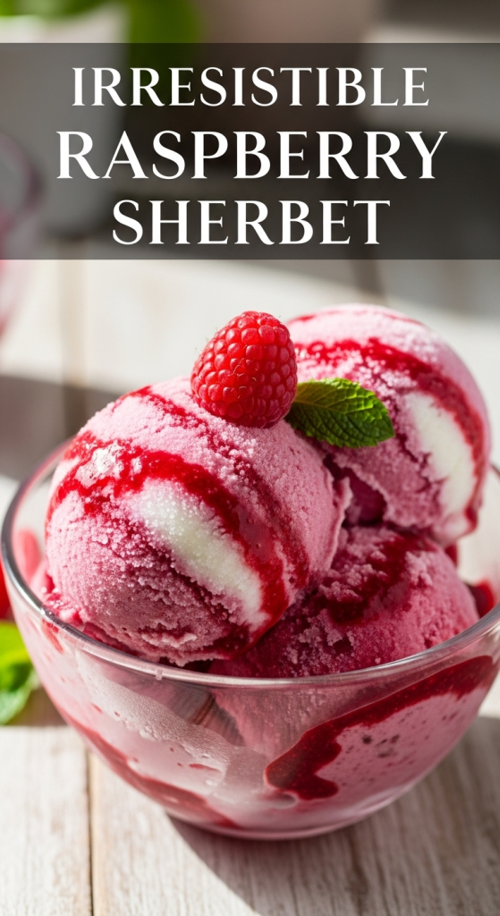 Irresistible Raspberry Sherbet: A Refreshing Twist on a Classic Treat