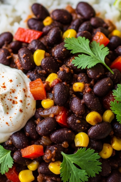 Irresistible Savory Black Beans and Rice A Flavorful Staple Dish