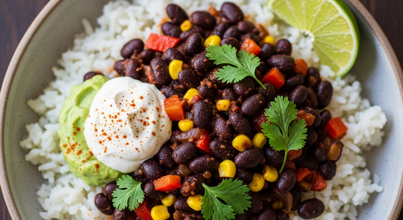 Irresistible Savory Black Beans and Rice A Flavorful Staple Dish