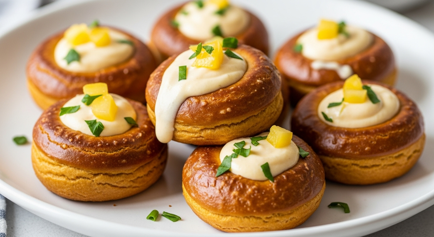 Irresistible Soft Pretzel Bites with Creamy Cheese Dip