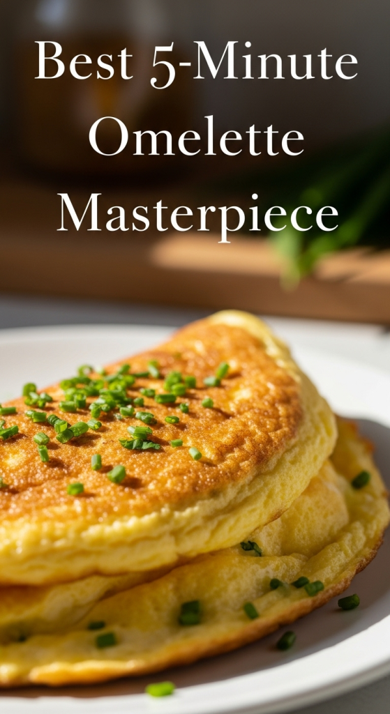 Make a Best 5-Minute Omelette Masterpiece: Fluffy Perfection