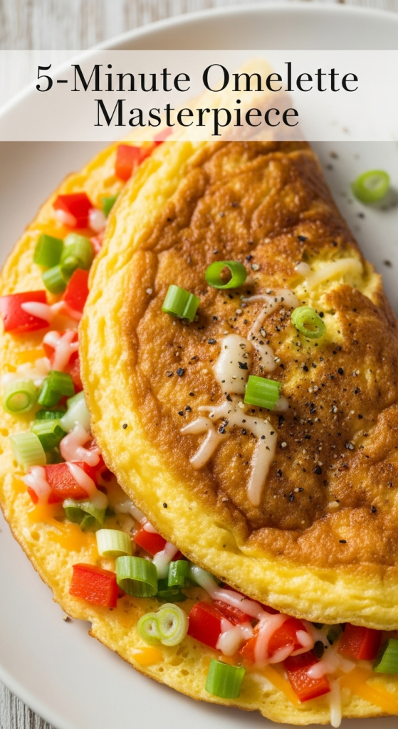 Make a Best 5-Minute Omelette Masterpiece: Fluffy Perfection