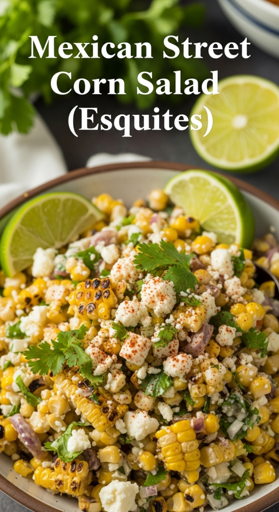 Mexican Street Corn Salad (Esquites) Recipe Zesty & Healthy