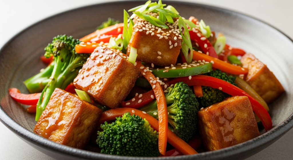 One-Pot Sesame Orange Tofu Stir-Fry: Zesty & Easy Recipe