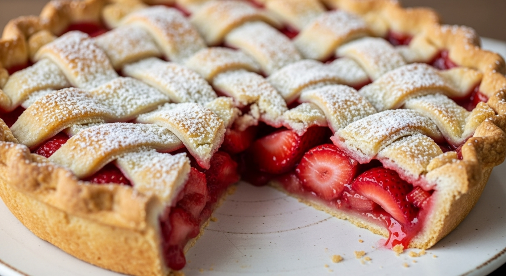 Perfect Strawberry Rhubarb Pie: Sweet Irresistible