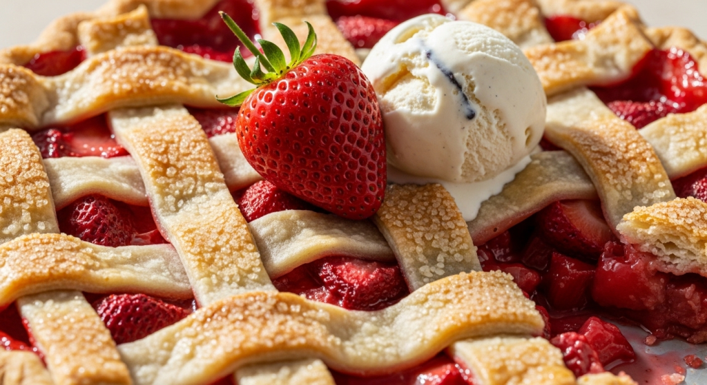 Perfect Strawberry Rhubarb Pie: Sweet Irresistible