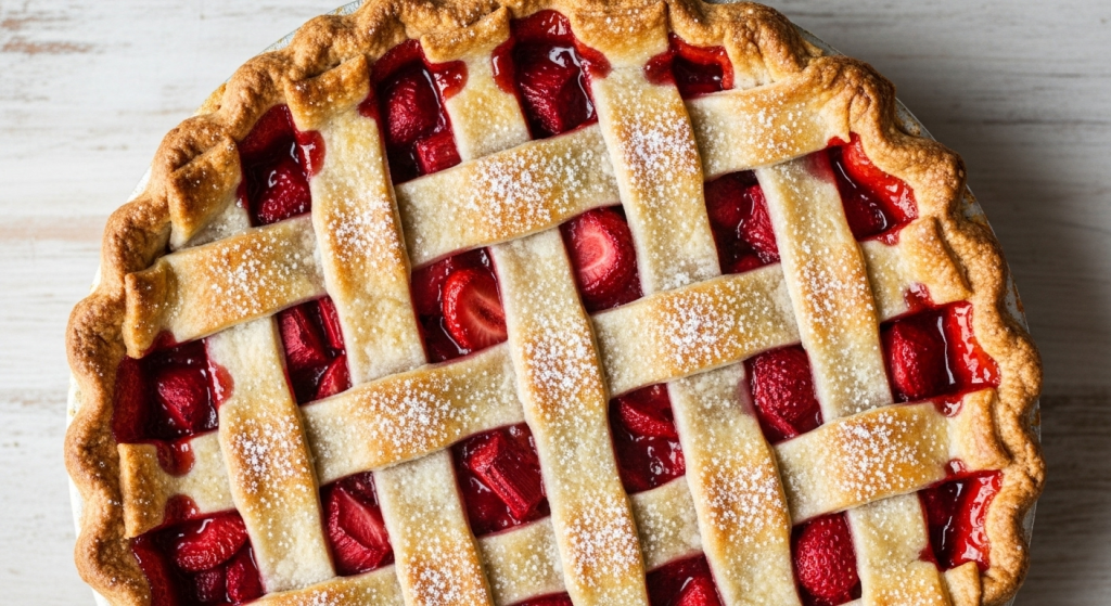 Perfect Strawberry Rhubarb Pie: Sweet Irresistible