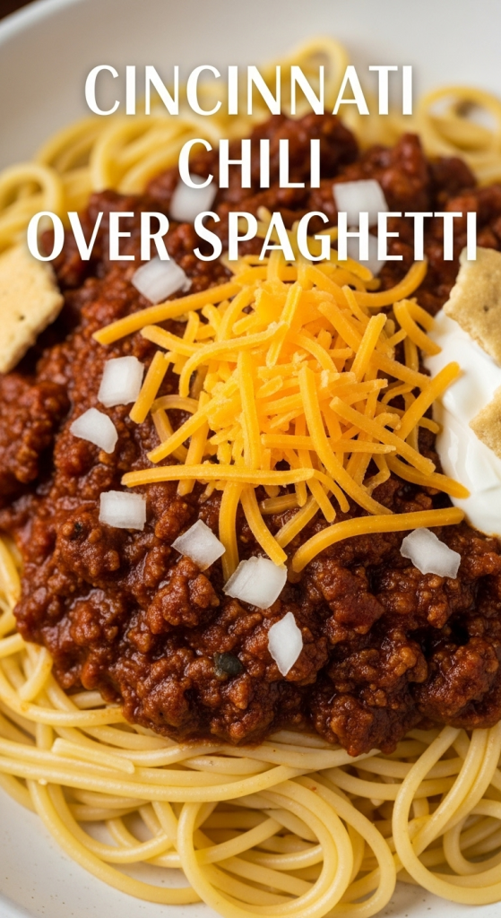 Quick Cincinnati Chili Over Spaghetti A Savory City Classic