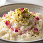 Rosewater & Cardamom Rice Pudding Recipe: Aromatic Indulgence
