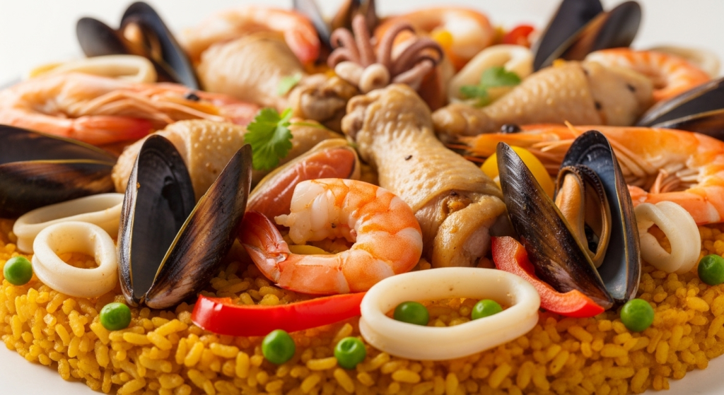 Savor Authentic Seafood and Chicken Paella: A Taste Journey