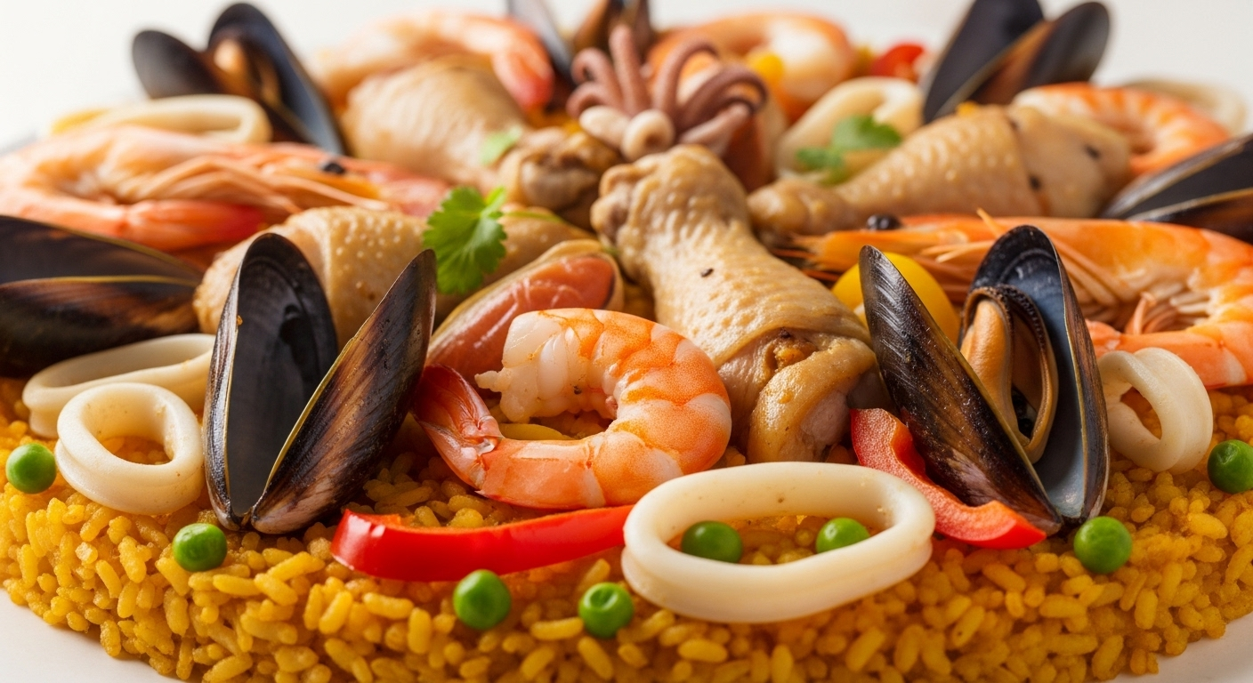 Savor Authentic Seafood and Chicken Paella: A Taste Journey