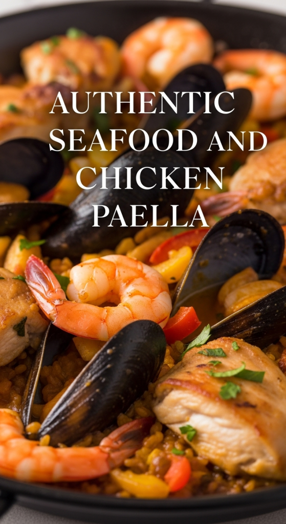 Savor Authentic Seafood and Chicken Paella: A Taste Journey