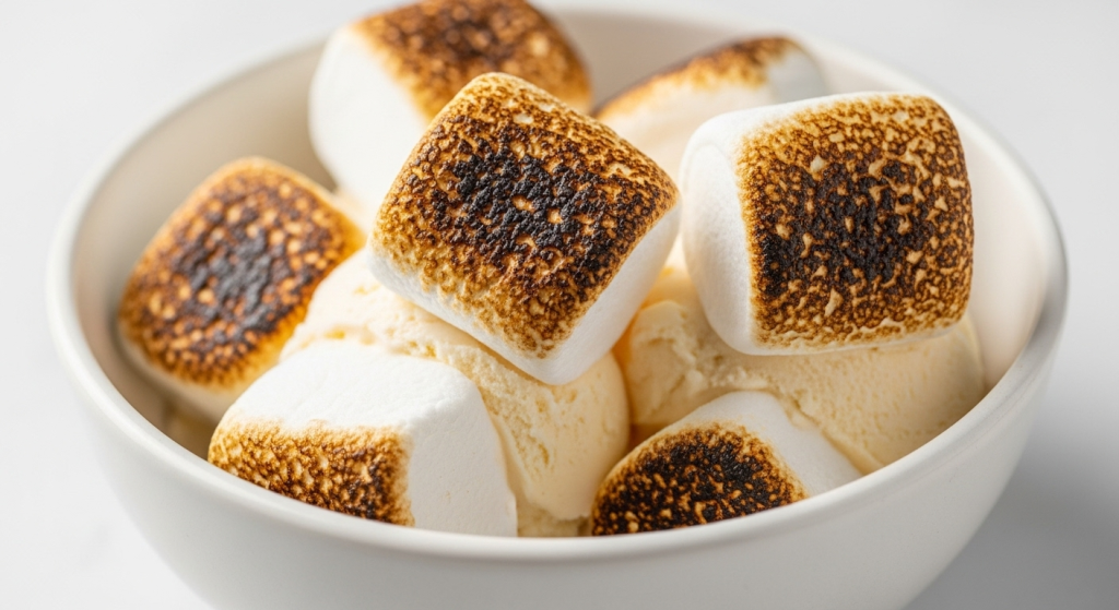 S’mores Ice Cream Delight: Toasted Marshmallows Magic