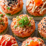 Spicy Crab Kani Sushi Cups