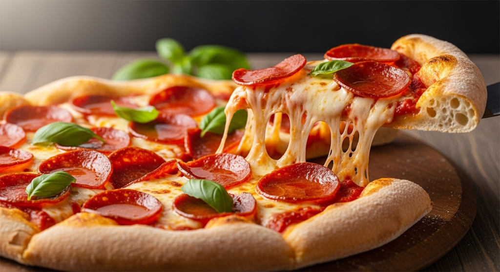The Art of Best Classic Pepperoni Pizza with Crispy Edges