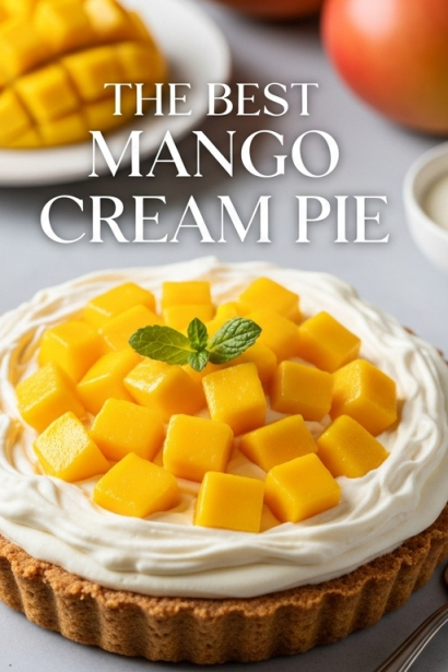 The Best Mango Cream Pie: A Tropical Twist on a Classic Dessert