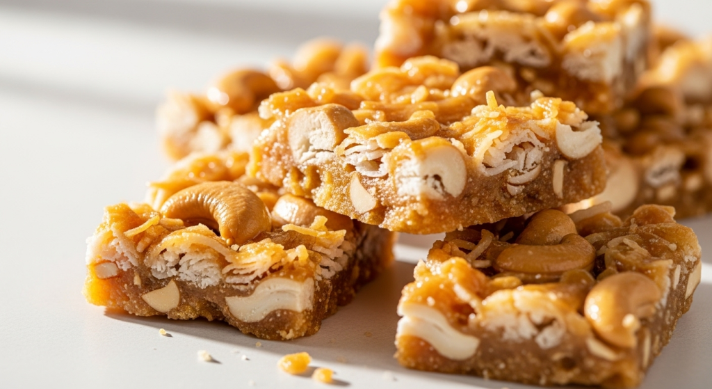 The Irresistible Coconut Cashew Brittle: Crunchy Delights