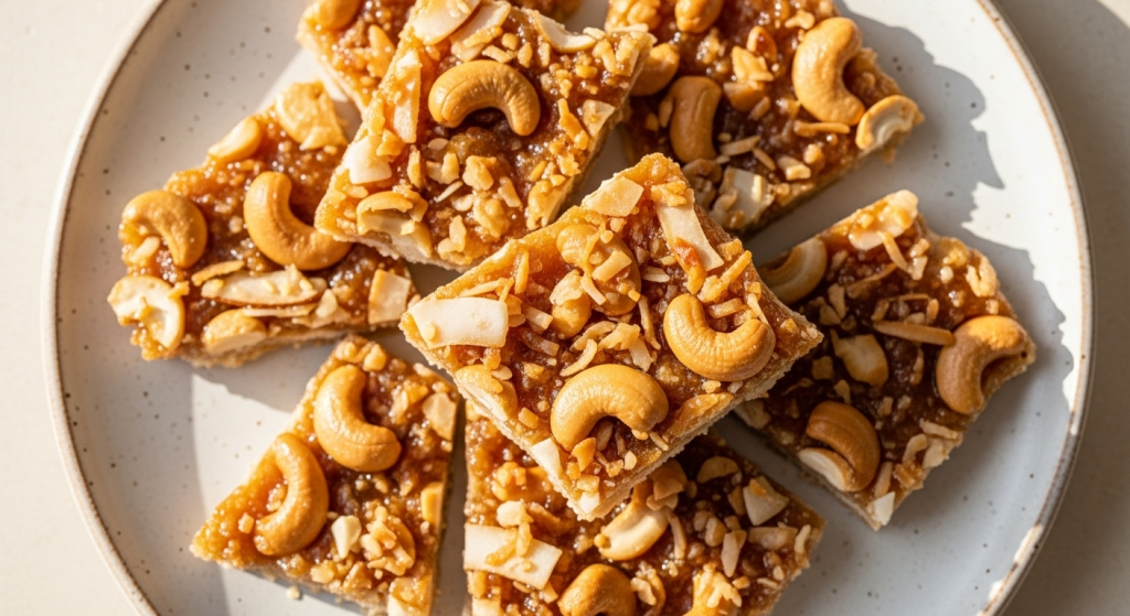 The Irresistible Coconut Cashew Brittle: Crunchy Delights