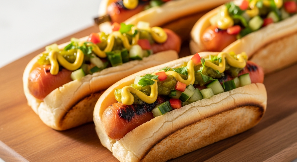 Ultimate Carrot Hot DogsAll the Toppings, No Meat