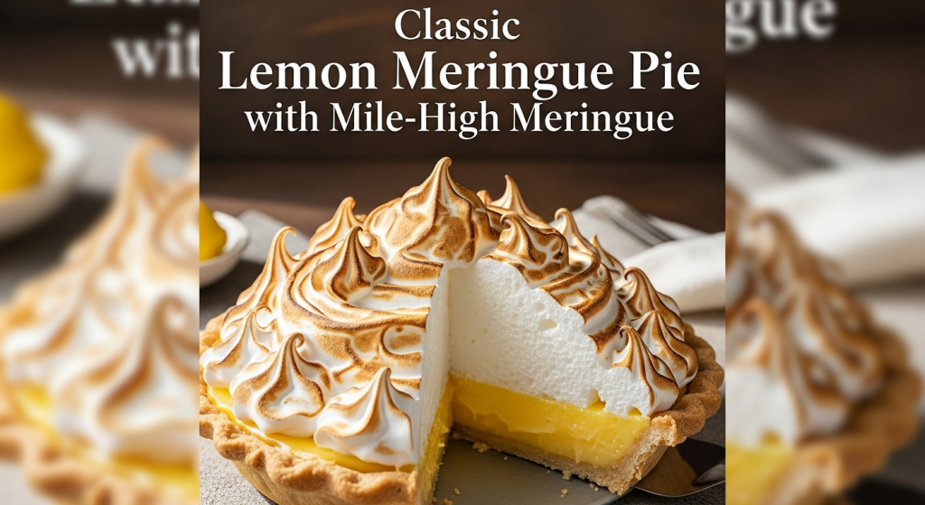 Ultimate Classic Lemon Meringue Pie with Mile-High Meringue