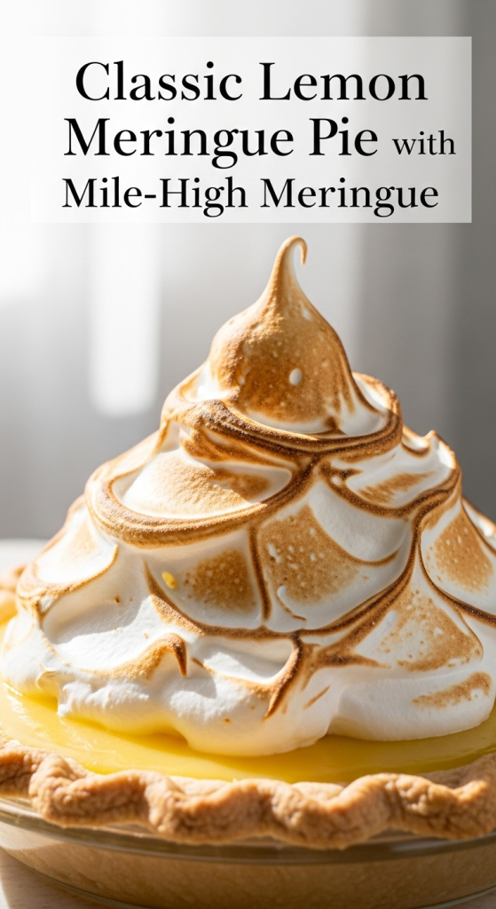 Ultimate Classic Lemon Meringue Pie with Mile-High Meringue