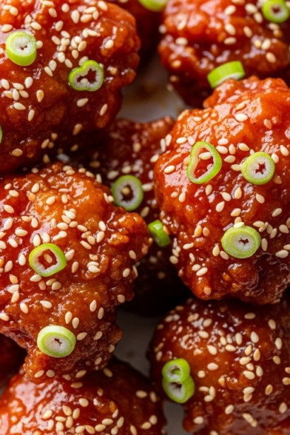 Unveiling Sweet & Spicy Korean Fried Chicken: Crispy Delight