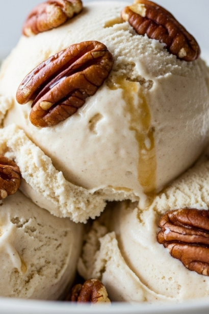 Vegan Butter Pecan Ice Cream Bliss: Creamy and Unforgettable