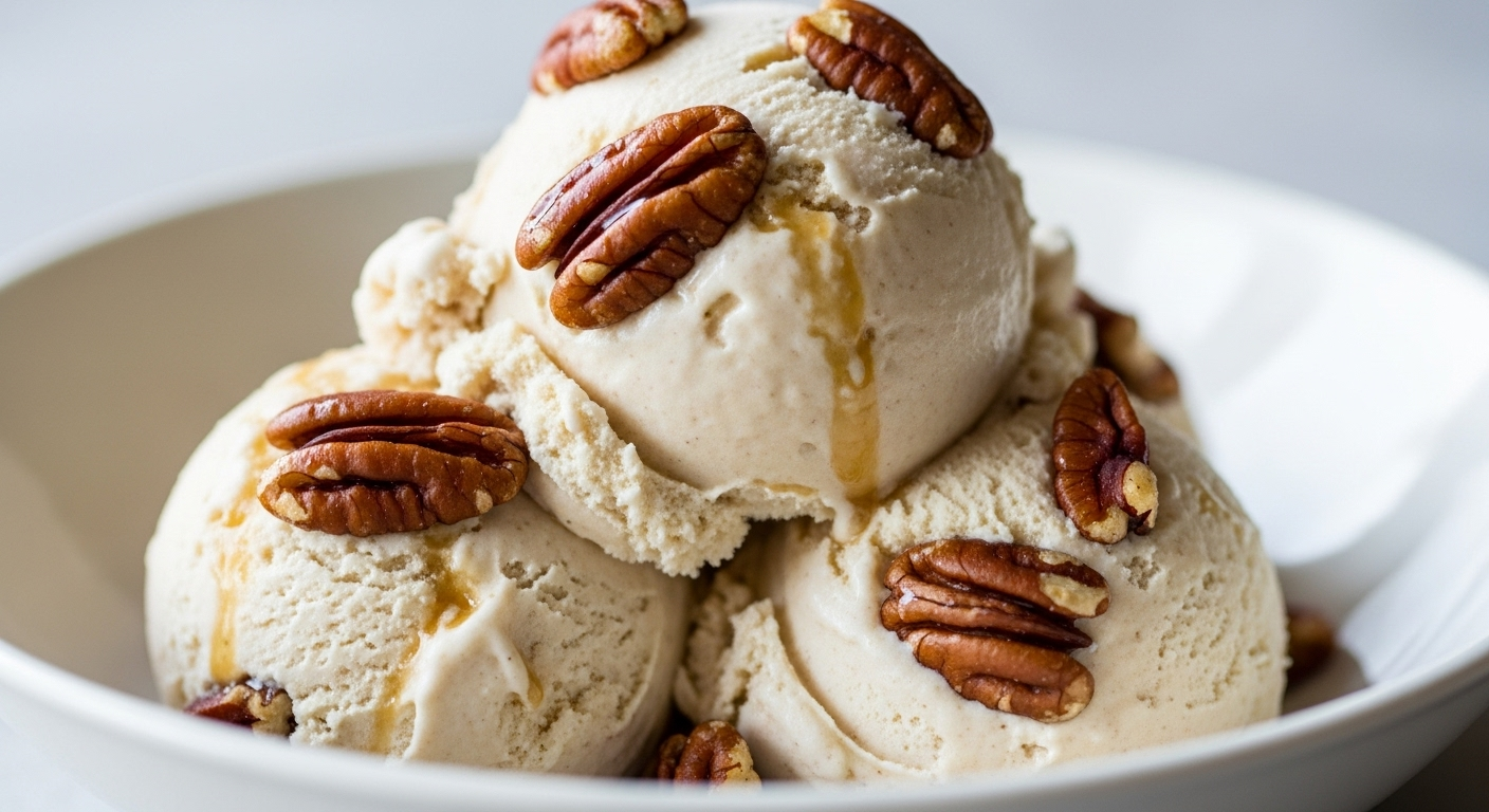Vegan Butter Pecan Ice Cream Bliss: Creamy and Unforgettable