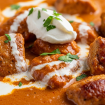 Velvety Chicken and Paprika Stew: A Rich, Creamy Delight"
