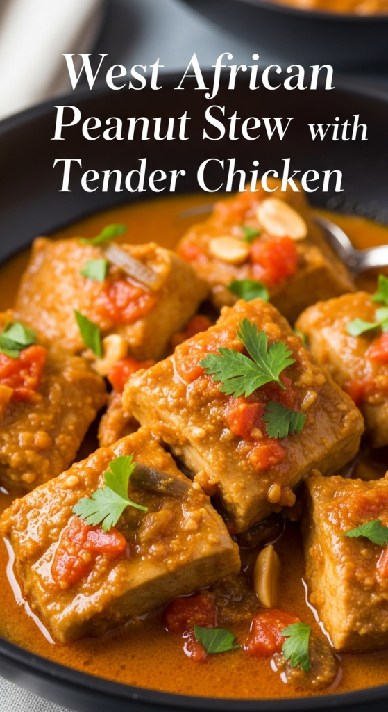 West African Peanut Stew with Tender Chicken