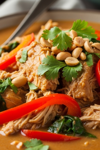 West African Peanut Stew with Tender Chicken