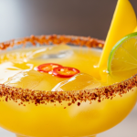 Wholesome Zesty Spicy Mango Tajín Margarita Mocktail Recipe Reveal