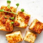 صورة توفو مقرمش في القلاية الهوائية، دليل شامل لنتيجة مثالية دون عناء.