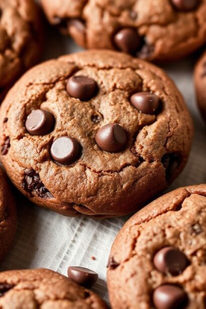 خَبزات رقائق الشوكولاتة بالزبدة على صينية، دليل مثالي لخطوات تحضير دفعة صغيرة.