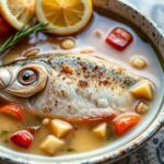 صورة سمك في مياه البحر الفاتنة “crazy water” بالعربية الإيطالية، **ال**