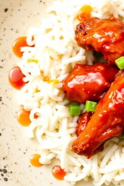 أجنحة دجاج بيكونغوجانغ عسلية حارة بنكهة جريئة سهلة في قدر واحد