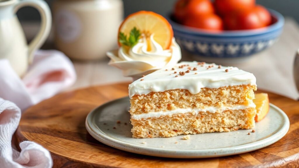 Horchata cake with a creamy, cinnamon-forward twist on a traditional dessert