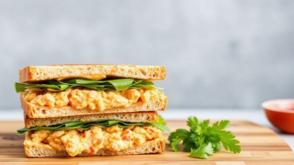 15-minute spicy tuna melts served hot with scallions