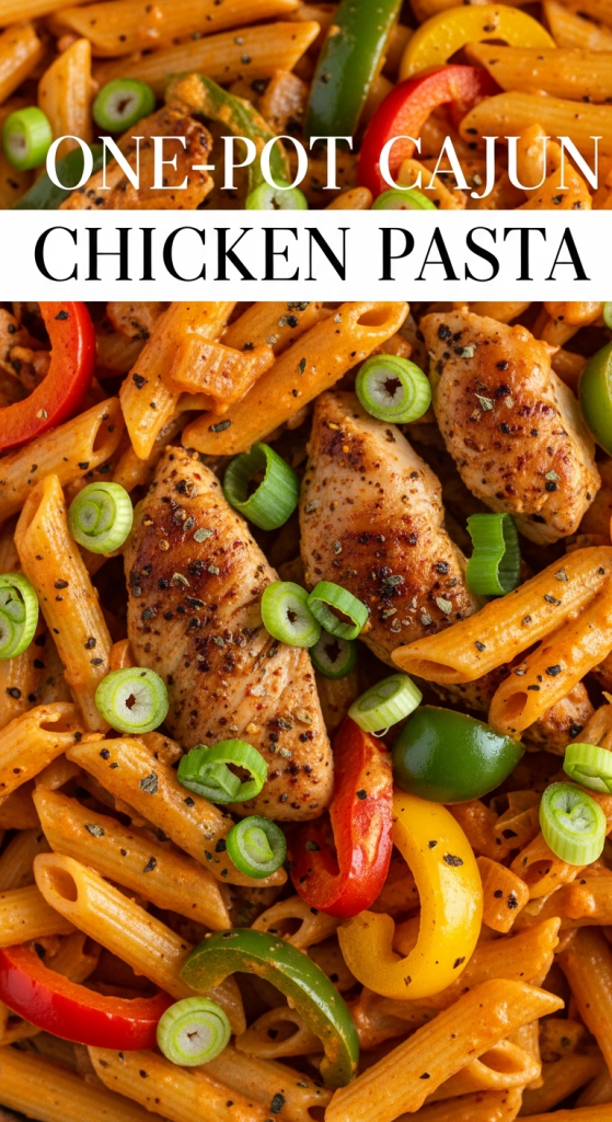 20-Minute Irresistible One-Pot Cajun Chicken Pasta: Quick & Flavorful