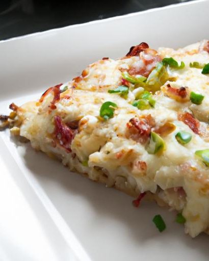 Deliciously Light: Gluten-Free Margherita on Cauliflower Crust